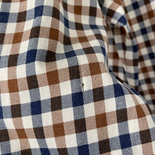 Load image into Gallery viewer, Aquascutum House Check Long Sleeved Polo - Small (S) PTP 20.5"