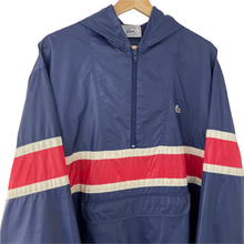 Load image into Gallery viewer, Vintage Navy Lacoste Izod Half Zip Cagoule - Extra Large (XL) PTP 26.25"