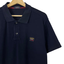 Load image into Gallery viewer, Paul and Shark Navy Short Sleeved Polo - Double Extra Large (XXL) PTP 21.25"