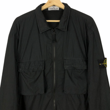 Load image into Gallery viewer, Stone Island Black Double Pocket Overshirt - Double Extra Large (XXL) PTP 25.75"