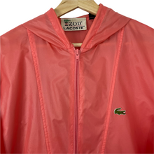 Load image into Gallery viewer, Vintage Pink Lacoste Izod Half Zip Cagoule - Medium (M) PTP 23.5"