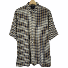 Load image into Gallery viewer, Aquascutum House Check Short Sleeved Shirt - Extra Large (XL) PTP 24.5"