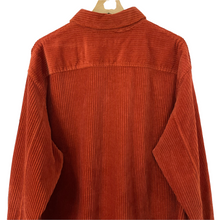 Load image into Gallery viewer, Paul and Shark Orange Amber Multi Pocket Corduroy Overshirt - Double Extra Large (XXL) PTP 27"