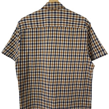 Load image into Gallery viewer, Aquascutum House Check Short Sleeved Shirt - Extra Large (XL) PTP 21.75"