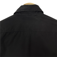Load image into Gallery viewer, C.P Company Black Button Up Lightweight Overshirt - Large (L) PTP 22"