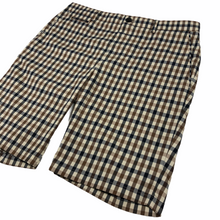 Load image into Gallery viewer, Aquascutum Winster House Club Check Vicuna Shorts - W 32"