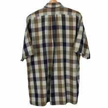 Load image into Gallery viewer, Aquascutum Block Check Short Sleeved Shirt - Extra Large (XL) PTP 23.5"