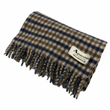 Load image into Gallery viewer, Aquascutum Classic House Check 100% Lambswool Scarf - One Size Fits All