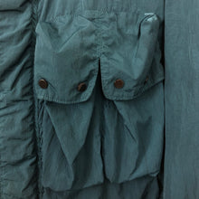 Load image into Gallery viewer, C.P Company Emerald Nylon Shimmer Multi Pocket Goggle Jacket - 52 PTP 23.25"