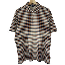 Load image into Gallery viewer, Aquascutum House Check Short Sleeved Polo - Double Extra Large (XXL) PTP 23.5"