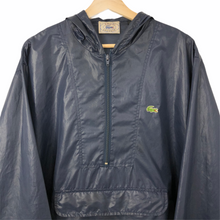 Load image into Gallery viewer, Vintage Lacoste Izod Navy Half Zip Cagoule - Large (L) PTP 25.75"