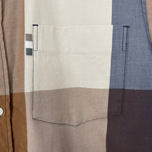 Load image into Gallery viewer, Aquascutum Block Check Short Sleeved Shirt - Medium (M) PTP 21"