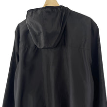 Load image into Gallery viewer, Paul and Shark Black Lightweight Hooded Jacket - Large (L) PTP 23"