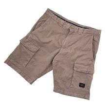 Load image into Gallery viewer, Paul and Shark Beige Bermuda Cargo Shorts - W 34"