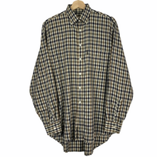 Load image into Gallery viewer, Aquascutum House Check Long Sleeved Shirt - Medium (M) PTP 23.25"