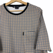 Load image into Gallery viewer, Aquascutum House Check Short Sleeved T-Shirt - Double Extra Large (XXL) PTP 24"