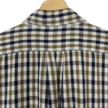 Load image into Gallery viewer, Aquascutum House Check Long Sleeved Shirt - Large (L) PTP 24.5"