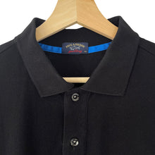 Load image into Gallery viewer, Paul and Shark Black Short Sleeved Polo - Double Extra Large (XXL) PTP 22"