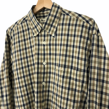 Load image into Gallery viewer, Aquascutum House Check Long Sleeved Shirt - Medium (M) PTP 22"