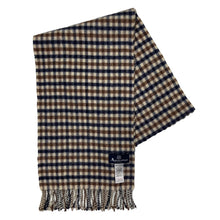 Load image into Gallery viewer, Aquascutum Classic House Check 100% Lambswool Scarf - One Size Fits All