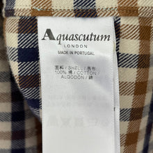 Load image into Gallery viewer, Aquascutum x Supreme House Check Flannel Long Sleeved Shirt - Large (L) PTP 23.25"