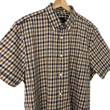 Load image into Gallery viewer, Aquascutum House Check Short Sleeved Shirt - Double Extra Large (XXL) PTP 24.25"