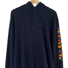 Load image into Gallery viewer, Paul and Shark Navy Spell Out Logo Hoody - Triple Extra Large (XXXL) PTP 24.5"