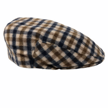 Load image into Gallery viewer, Aquascutum 100% Wool House Check Flat Cap - Extra Large (XL)