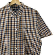 Load image into Gallery viewer, Aquascutum House Check Short Sleeved Shirt - Double Extra Large (XXL) PTP 24.75"