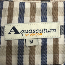 Load image into Gallery viewer, Aquascutum House Check Long Sleeved Shirt - Medium (M) PTP 23.25"