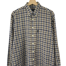 Load image into Gallery viewer, Aquascutum House Check Long Sleeved Shirt - Large (L) PTP 24"