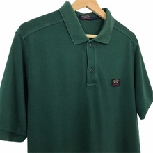 Load image into Gallery viewer, Paul and Shark Dark Green Short Sleeved Polo - Large (L) PTP 21.5"