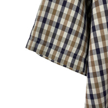 Load image into Gallery viewer, Aquascutum House Check Short Sleeved Shirt - Extra Large (XL) PTP 25"