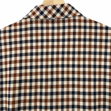 Load image into Gallery viewer, Aquascutum House Check Short Sleeved Polo - Large (L) PTP 21"