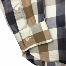 Load image into Gallery viewer, Aquascutum Block Check Long Sleeved Shirt - Small (S) PTP 22"