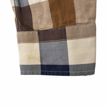 Load image into Gallery viewer, Aquascutum Block Check Long Sleeved Shirt - Large (L) PTP 21.75"