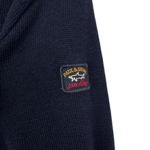 Load image into Gallery viewer, Paul and Shark Navy 100% Wool Crew Neck Sweater - Extra Large (XL) PTP 22"