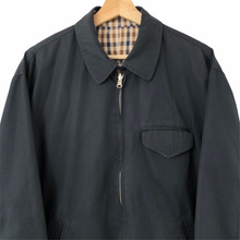 Load image into Gallery viewer, Aquascutum Reversible Full Zip Harrington Jacket - Small (S) PTP 23.25"