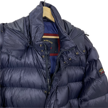 Load image into Gallery viewer, Paul and Shark Navy 700 Down Fill Puffer Jacket - Triple Extra Large (XXXL) PTP 27.5"