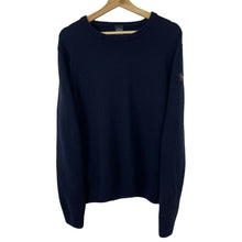 Load image into Gallery viewer, Paul and Shark Navy Crew Neck Wool Sweater - Large (L) PTP 22.5"
