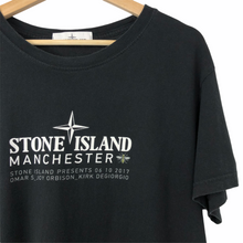 Load image into Gallery viewer, Stone Island Manchester Black Short Sleeved T-Shirt - Medium (M) PTP 21"