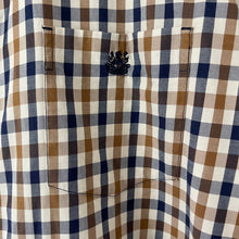 Load image into Gallery viewer, Aquascutum House Check Short Sleeved Shirt - Triple Extra Large (XXXL) PTP 25.25"