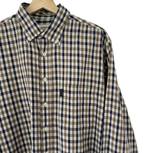 Load image into Gallery viewer, Aquascutum House Check Long Sleeved Shirt - Extra Large (XL) PTP 26"