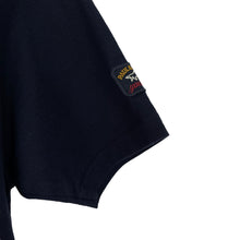 Load image into Gallery viewer, Paul and Shark Navy Short Sleeved Logo T-Shirt - Medium (M) PTP 18.5"