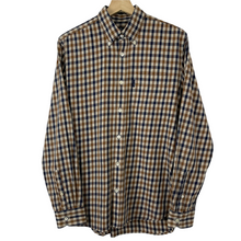 Load image into Gallery viewer, Aquascutum House Check Long Sleeved Shirt - Medium (M) PTP 21"