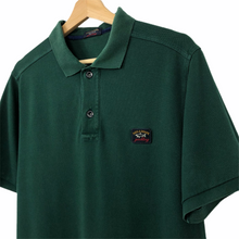 Load image into Gallery viewer, Paul and Shark Dark Green Short Sleeved Polo - Large (L) PTP 21.5"