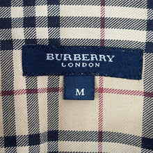 Load image into Gallery viewer, Burberry Nova Check Short Sleeved Shirt - Medium (M) PTP 22"