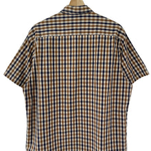 Load image into Gallery viewer, Aquascutum House Check Short Sleeved Shirt - Extra Large (XL) PTP 22"