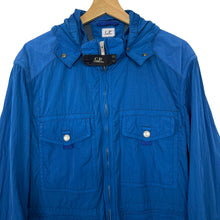 Load image into Gallery viewer, C.P Company Blue Multi Pocket Nysack Goggle Jacket - 54 PTP 23"
