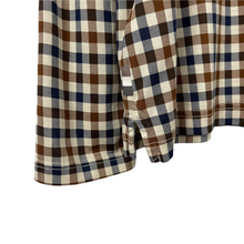 Load image into Gallery viewer, Aquascutum House Check Long Sleeved Polo - Extra Large (XL) PTP 24.25"